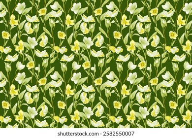 Seamless pattern Perfect for interior designs, textiles, and decorative purposes to bring elegance and charm