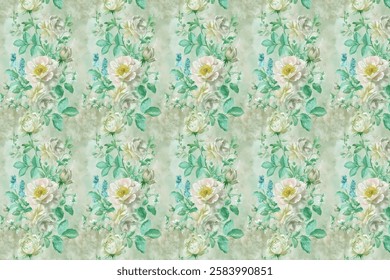 Seamless pattern Perfect for interior designs, textiles