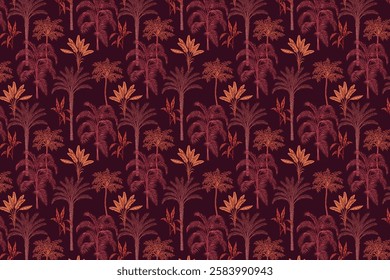 Seamless pattern Perfect for interior designs, textiles