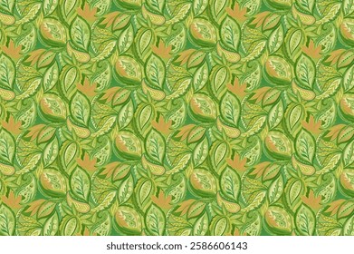 Seamless pattern Perfect for interior designs, textiles, and decorative purposes to bring elegance and charm