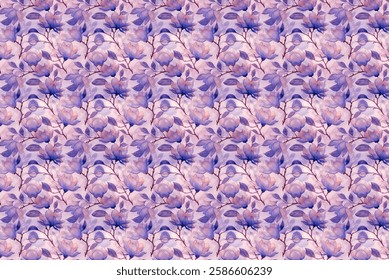 Seamless pattern Perfect for interior designs, textiles, and decorative purposes to bring elegance and charm