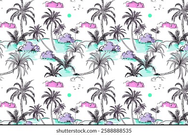 Seamless pattern Perfect for interior designs