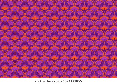 Seamless pattern Perfect for interior designs, textiles, and decorative purposes to bring elegance and charm