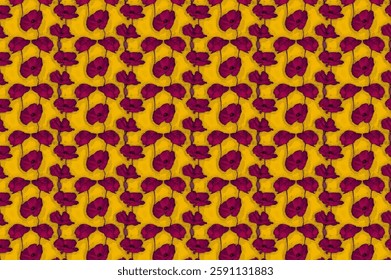 Seamless pattern Perfect for interior designs, textiles, and decorative purposes to bring elegance and charm