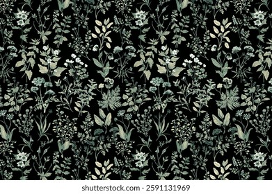 Seamless pattern Perfect for interior designs, textiles, and decorative purposes to bring elegance and charm