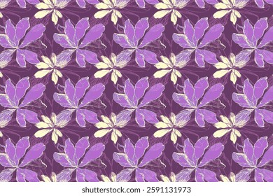 Seamless pattern Perfect for interior designs, textiles, and decorative purposes to bring elegance and charm