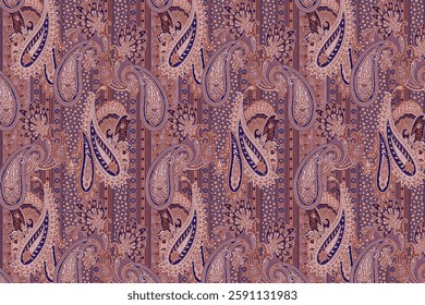 Seamless pattern Perfect for interior designs, textiles, and decorative purposes to bring elegance and charm