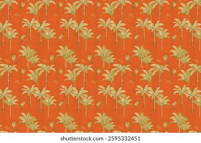 Seamless pattern Perfect for interior designs, textiles, and decorative purposes 