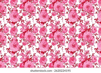 Seamless pattern Perfect for interior designs, textiles, and decorative purposes to bring elegance and charm