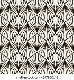 Netting Seamless Pattern Vector Background Continuous Stock Vector ...