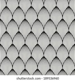 Seamless pattern. Persian antique ornament. Geometric stylish background. Vector repeating texture