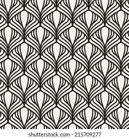 Seamless pattern. Persian antique ornament. Geometric stylish background. Vector repeating texture