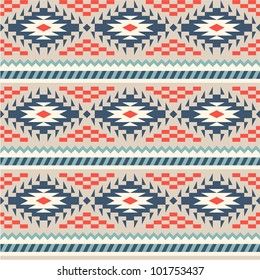 Seamless pattern in peruvian style