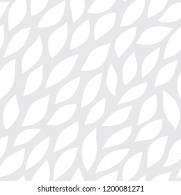 Seamless pattern of petals on gray background