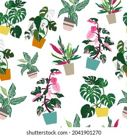 seamless pattern philo set  for background