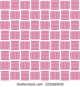 Seamless pattern with pink carpet design