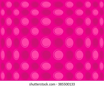 Seamless pattern of pink cats in black with bright colors pink.