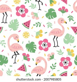 3,608 Flamingo baby pattern Images, Stock Photos & Vectors | Shutterstock