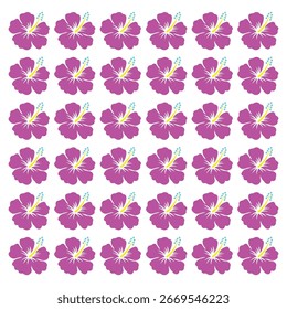 padrão sem costura com flores rosa