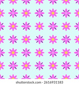 seamless pattern with pink flowers Fabric pattern Table cloth wallpaper