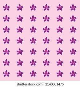 Nahtloses Muster mit rosafarbenen Blumen. Es kann zum Verpacken von Papier, Tapete, Karte, Poster verwendet werden ..ect