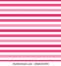 Seamless pattern with pink horizontal stripes.