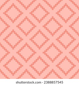 Patrón sin foco con diseño de kilim rosa