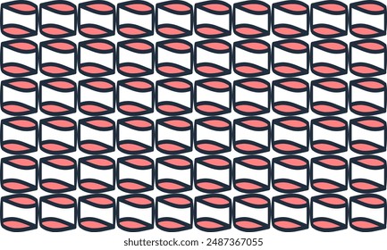 seamless pattern with pink leaves block, pink pattern, leave flower repeat pattern on white background, pink leave replete image, design for fabric printing, patter seamless