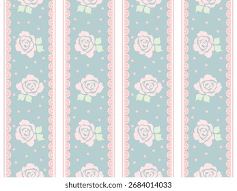 Patrón transparente con rosa rosa, patrón de tela, papel de regalo
