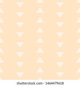 Seamless pattern with pink triangles
