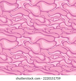 Seamless pattern pink. Seamless vector style y2k pink abstract for packaging or fabric print.