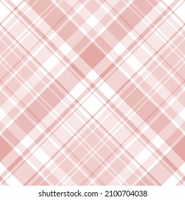Patrón inmaculado de colores rosa y blanco para machacar, tela, textil, ropa, mantel y otras cosas. Imagen vectorial. 2