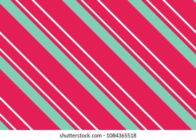 Patrón sin problemas. Estribos rojos sobre fondo blanco. Patrón diagonal rayado para impresión en tela, papel, envoltura, rayado, sitios web Fondo con líneas inclinadas Ilustración vectorial