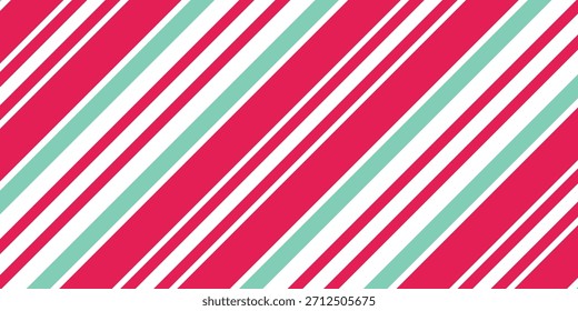 Seamless pattern. Pink-red stripes on white background. Striped diagonal pattern for printing on fabric, paper, wrapping, scrapbooking, websites Background with slanted lines Vector illustration