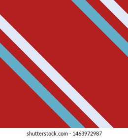 Seamless pattern. Pink-red-blue stripes on white background Striped diagonal pattern for printing on fabric, paper, wrapping, scrapbooking, websites Background with slanted lines Vector illustration 