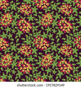 seamless pattern of pistachio nuts, laughing beans