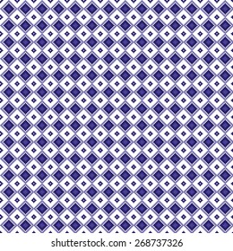 Seamless pattern pixel art background diamond for website faint native color small parts from light purple to white and dark blue and violet