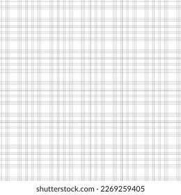 Patrón de yeso sin foco. comprobar la textura de tela. imprenta textil a rayas.Tela de gingham a rayas sin fisuras. Patrón veloz.