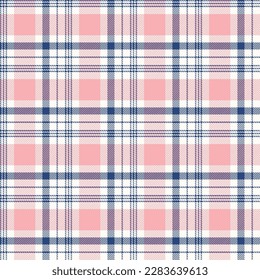 Seamless pattern of plaid. check fabric texture. striped textile print.Checkered gingham fabric seamless pattern. Vector seamless pattern.