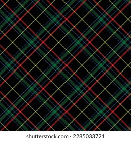 Seamless pattern of plaid. check fabric texture. striped textile print.Checkered gingham fabric seamless pattern. Vector seamless pattern.