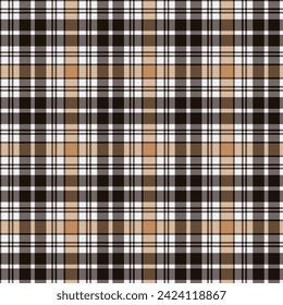 Seamless pattern of plaid. check fabric texture. striped textile print.Checkered gingham fabric seamless pattern. Vector seamless pattern.