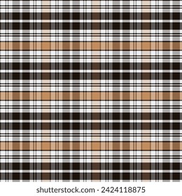 Seamless pattern of plaid. check fabric texture. striped textile print.Checkered gingham fabric seamless pattern. Vector seamless pattern.