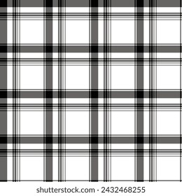 Seamless pattern of plaid. check fabric texture. striped textile print.Checkered gingham fabric seamless pattern. Vector seamless pattern.