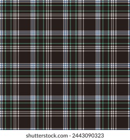 Seamless pattern of plaid. check fabric texture. striped textile print.Checkered gingham fabric seamless pattern. Vector seamless pattern.