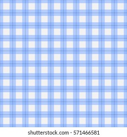 Seamless Pattern Plaid Texture Background in blue