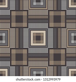 Seamless pattern with plaid texture. Tartan. Scottish, English fabric. Vector illustration. Can be used for wallpaper, textile, invitation card, wrapping, web page background.