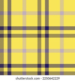 Seamless pattern plaid. Texture tartan background. Vector textile check fabric in pastel and blue colors.
