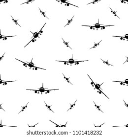 seamless pattern with plane
