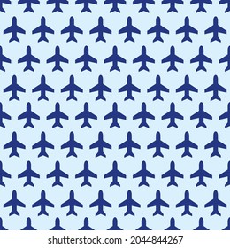 seamless pattern plane simple design