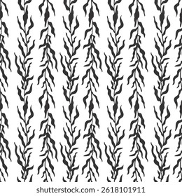 Seamless pattern plant ornament plants